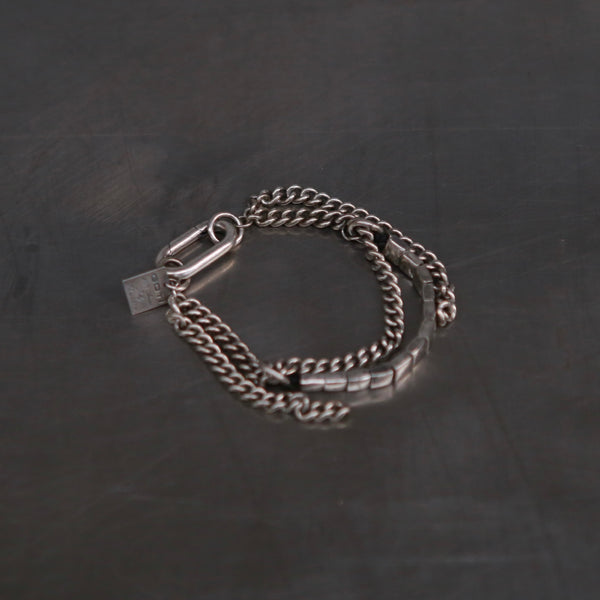 GOTI splicing bracelet artisan 925 silver Italy GT-BR2306-0